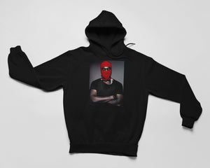 Red Ski Mask Hoodie