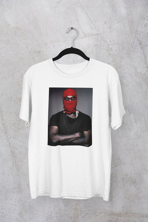 Red Ski Mask Tee