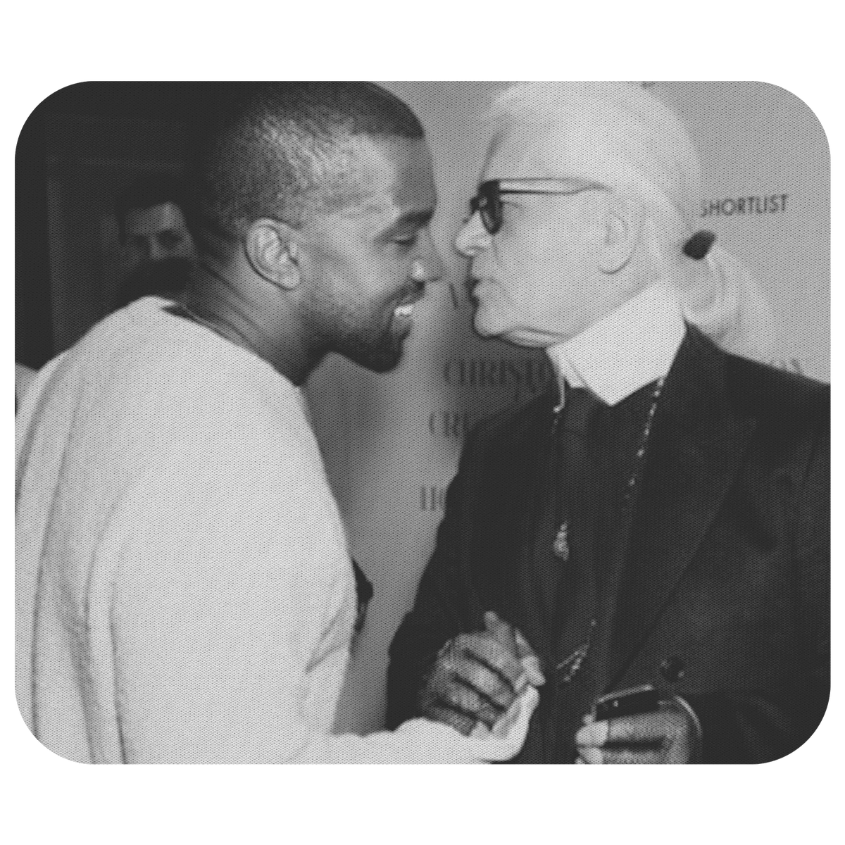 Kanye Lagerfeld Mousepad