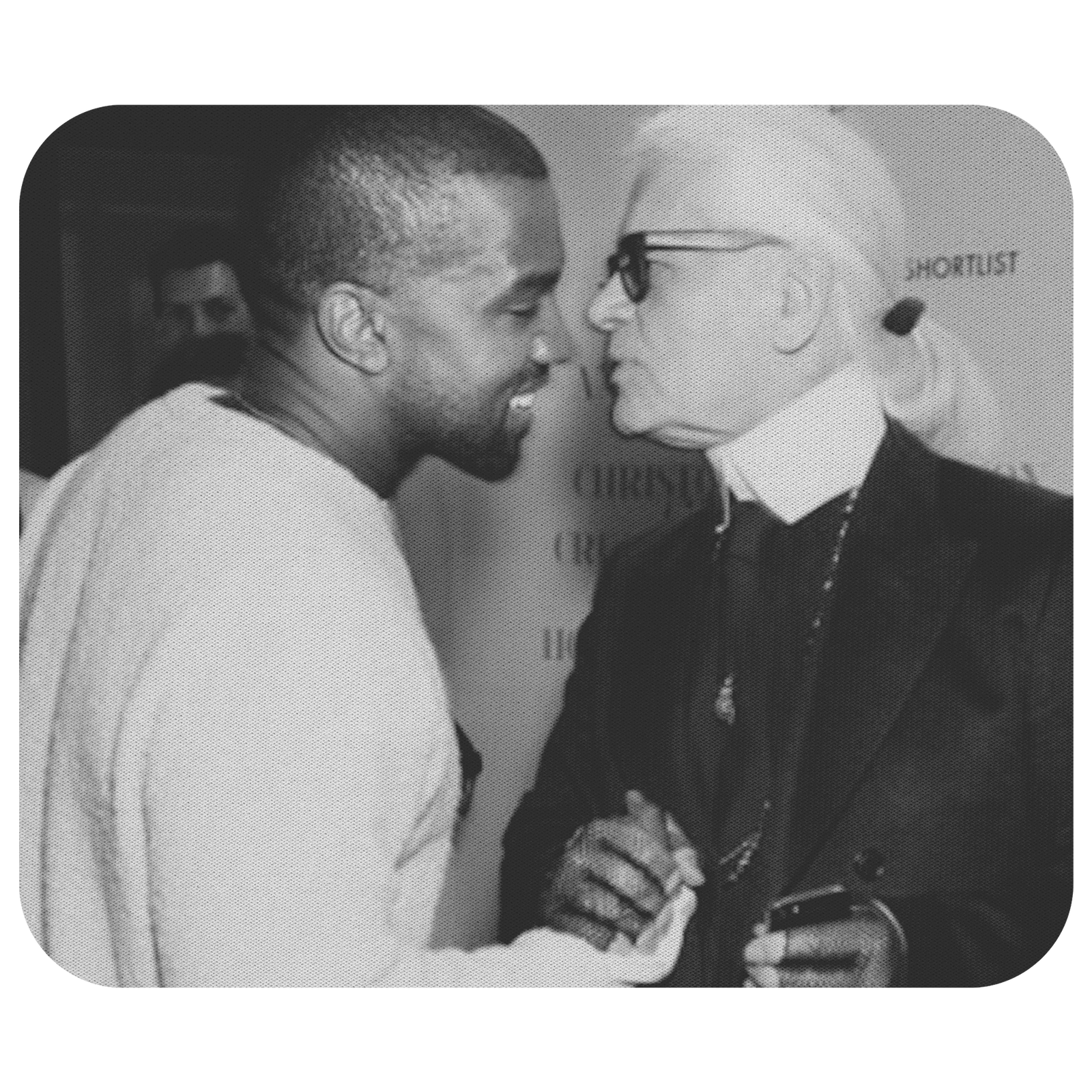 Kanye Lagerfeld Mousepad