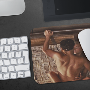 Pussy Money Greed Mouse Pad
