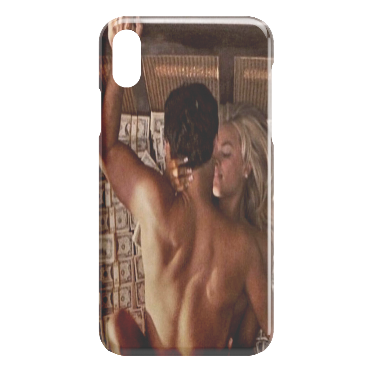 Pussy Money Greed iPhone Case