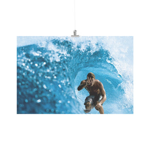 Andy Irons Peace Poster - 24x36