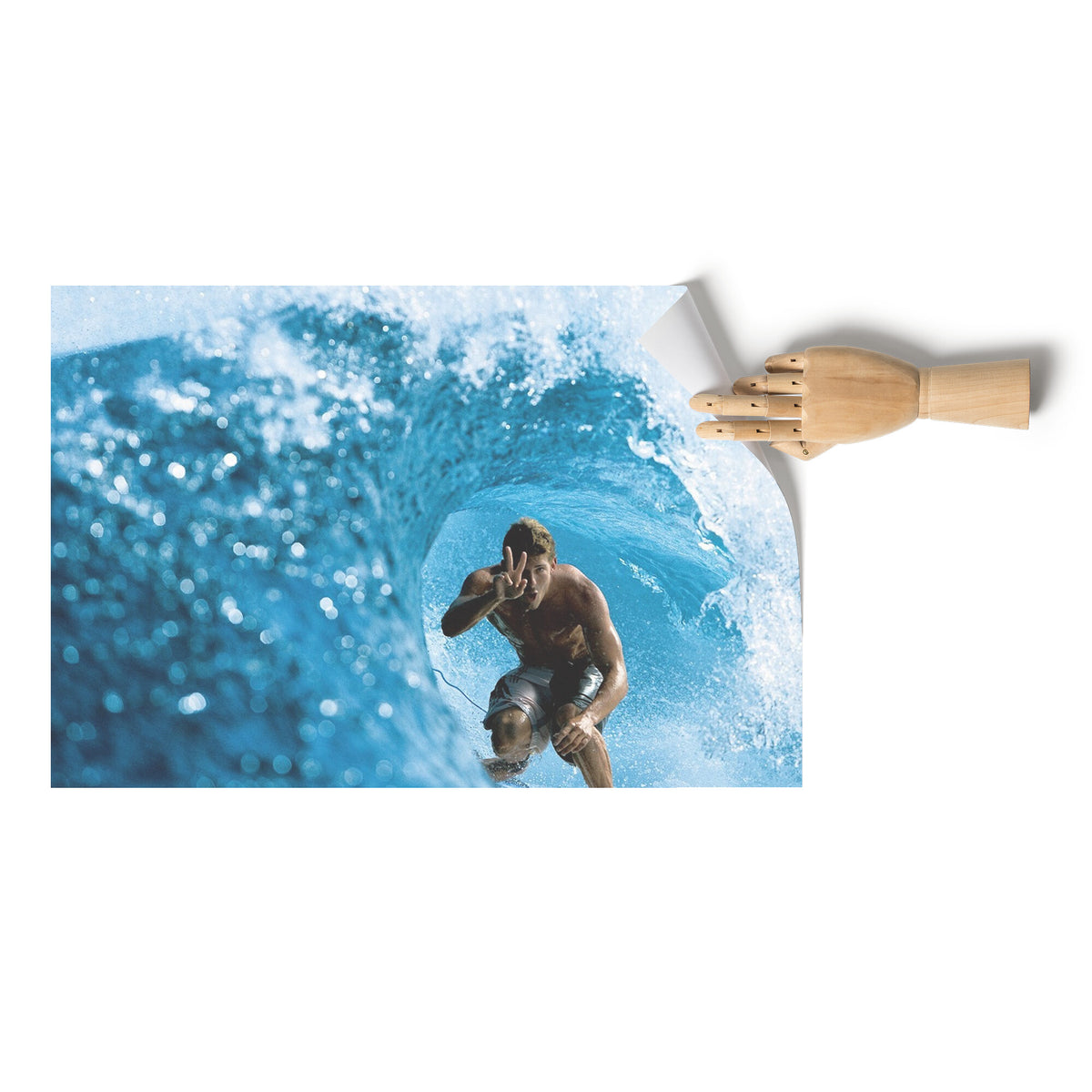 Andy Irons Peace Poster - 24x36