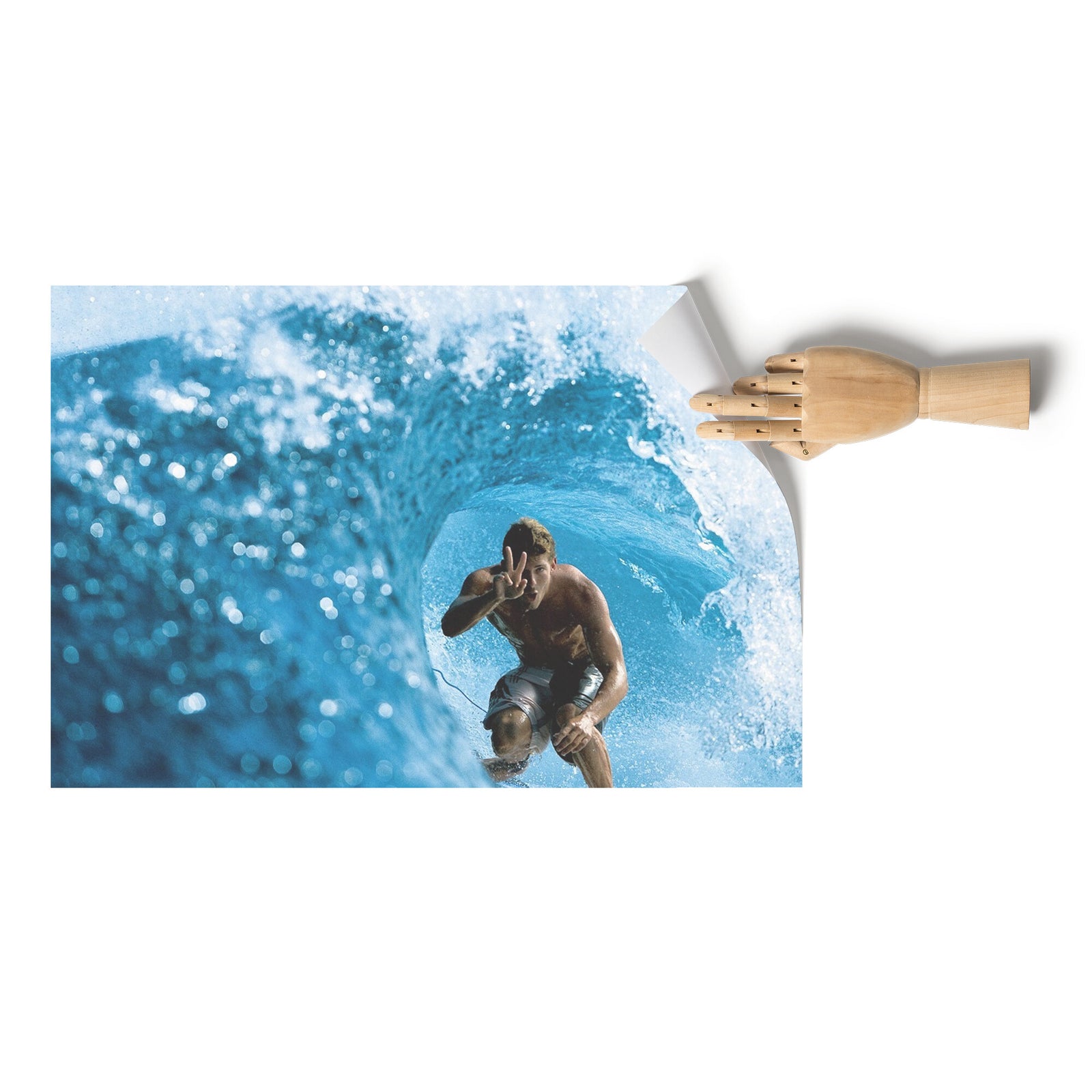 Andy Irons Peace Poster - 24x36