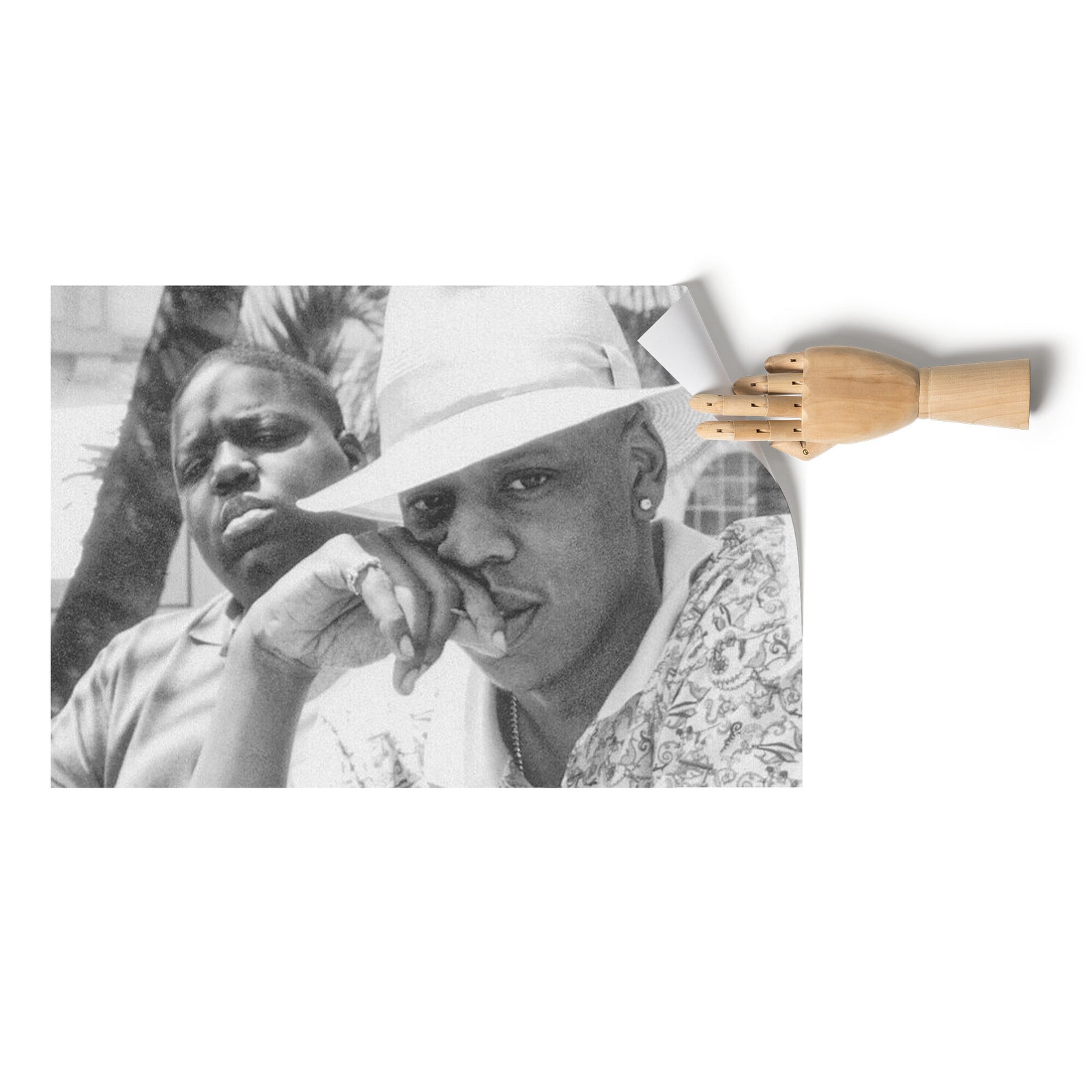 Jay-Z x Notorious B.I.G. Vintage Poster - 24x36