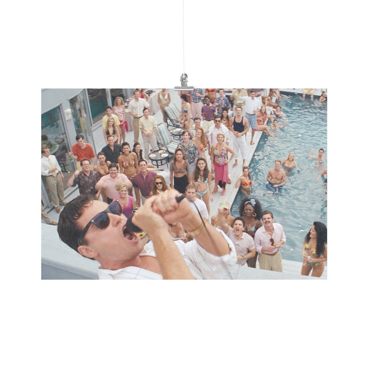 Wolf Pool Party Poster -24x36