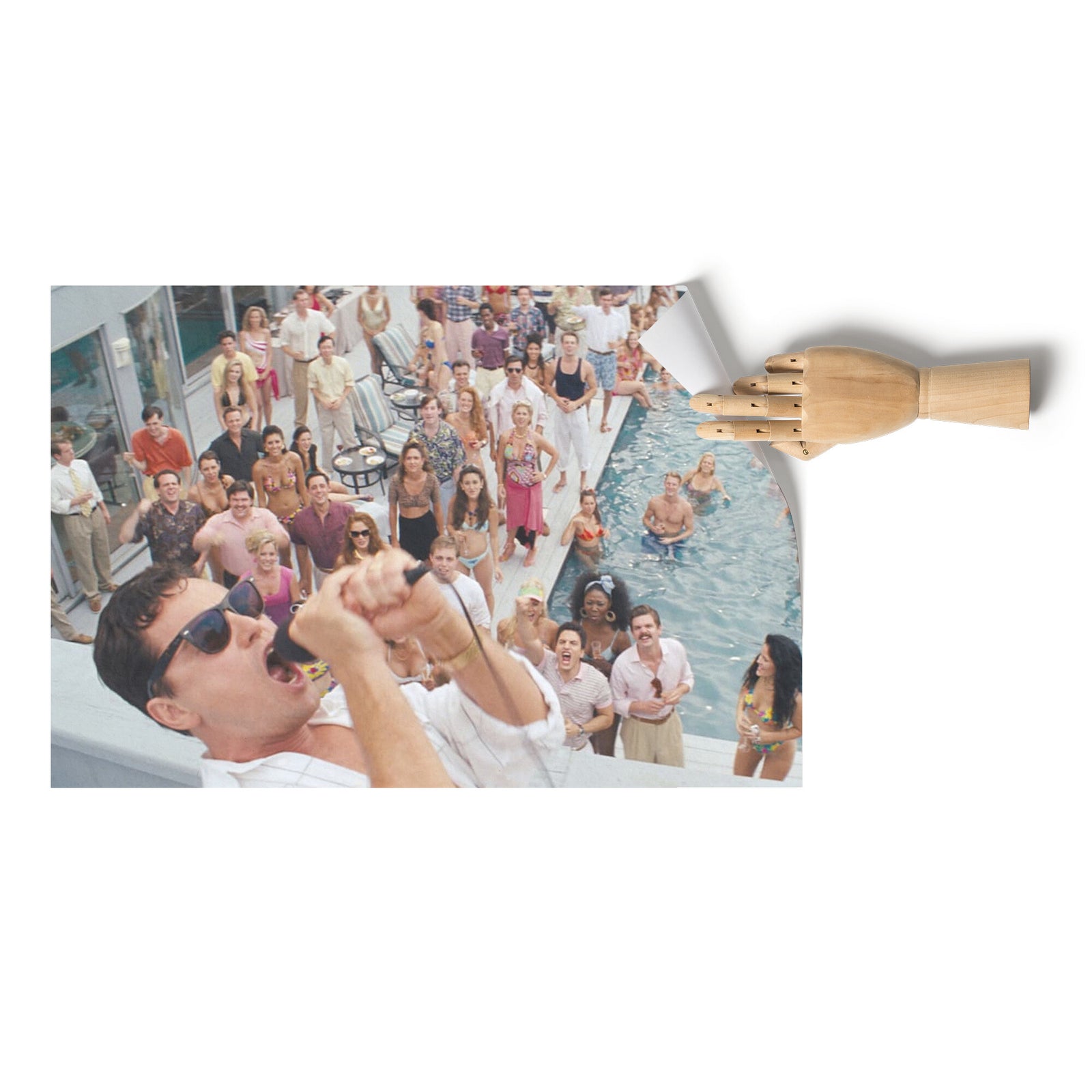 Wolf Pool Party Poster -24x36