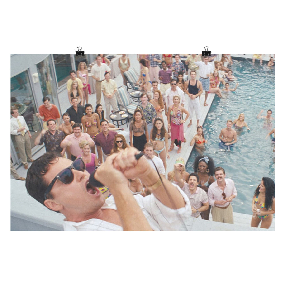 Wolf Pool Party Poster -24x36