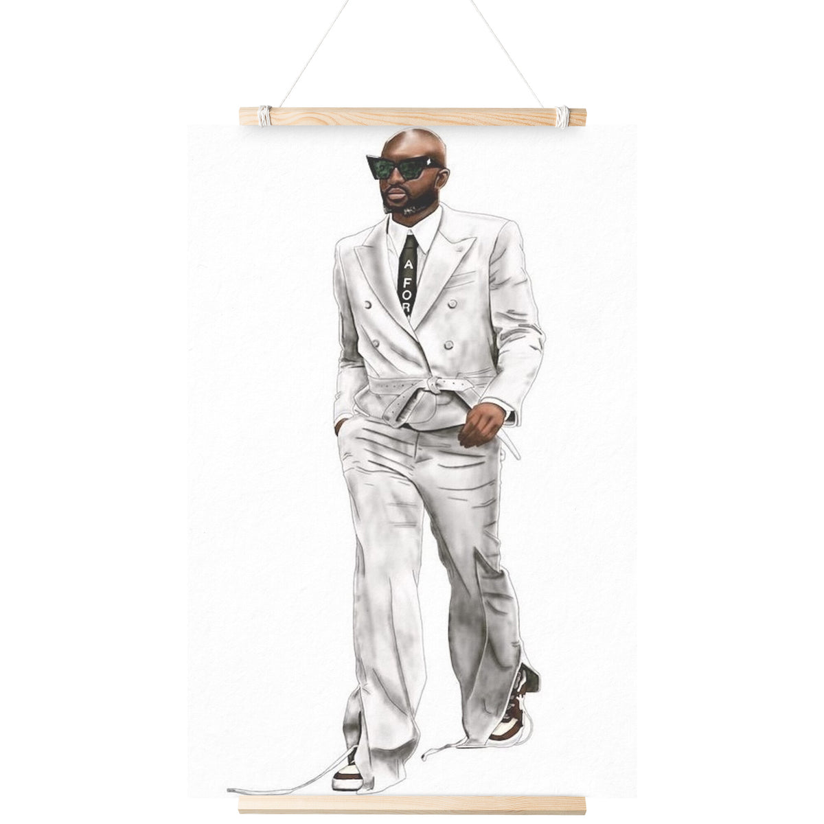 Virgil Abloh Forever Poster - 24x36