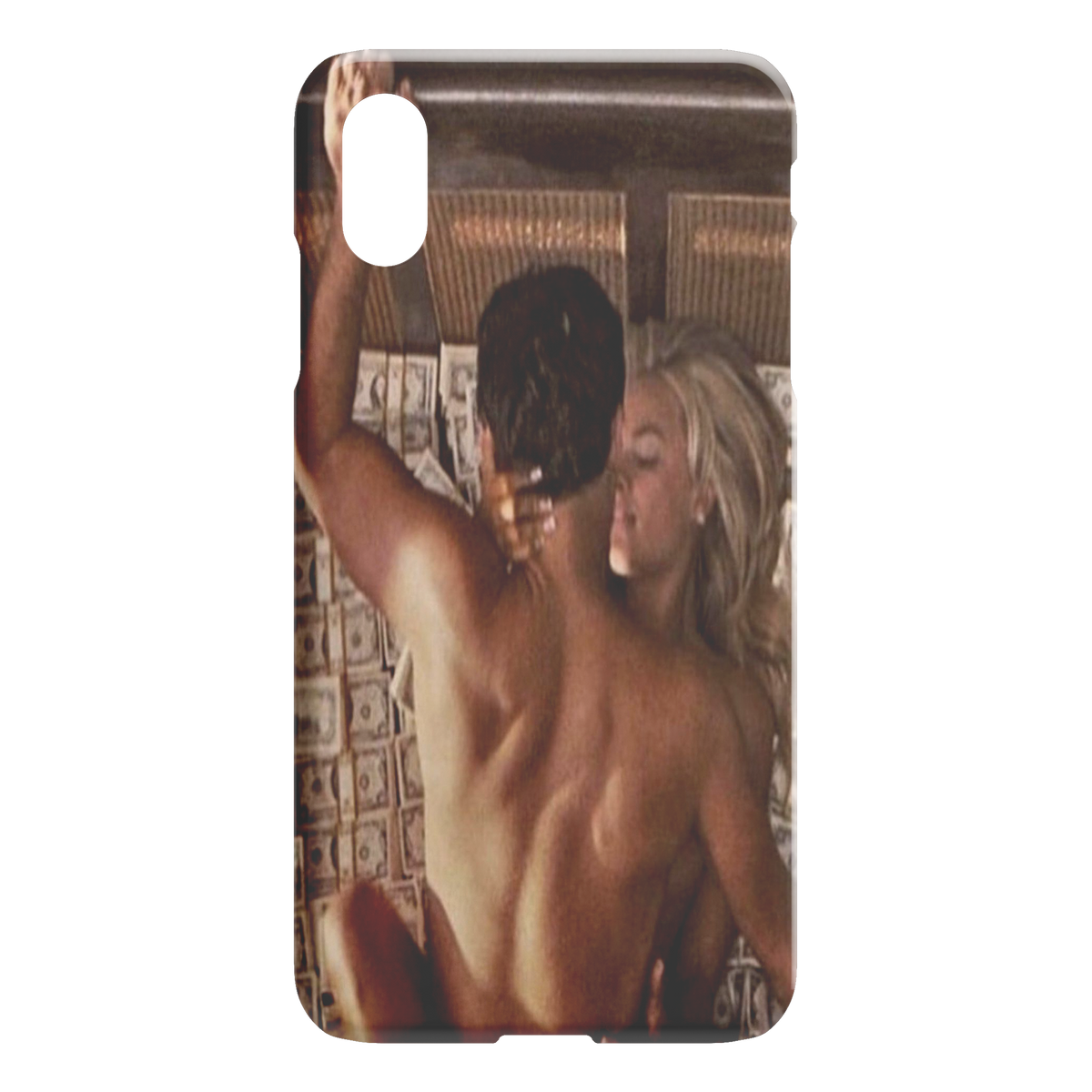 Pussy Money Greed iPhone Case