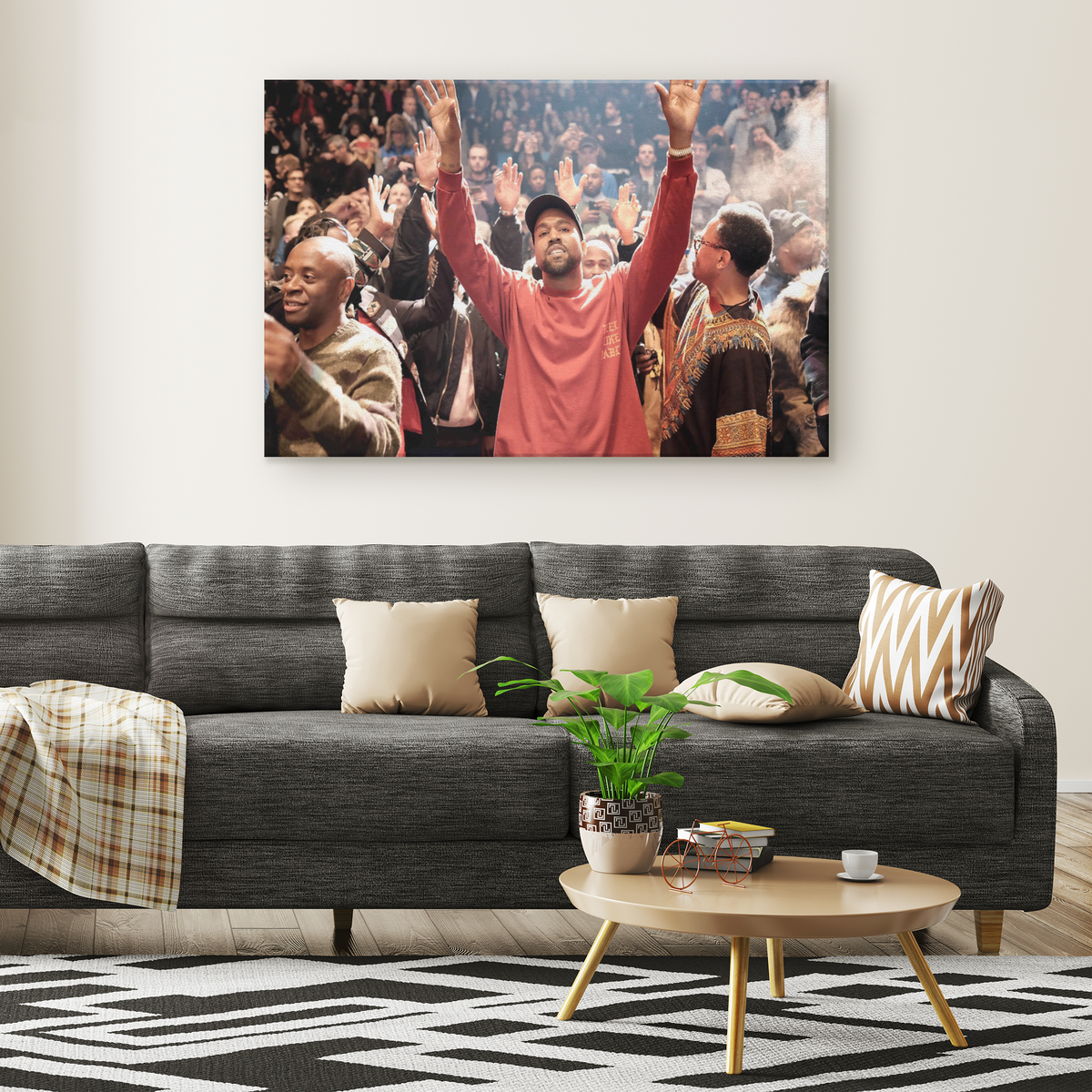 Father Stretch My Hands Canvas Wall Art