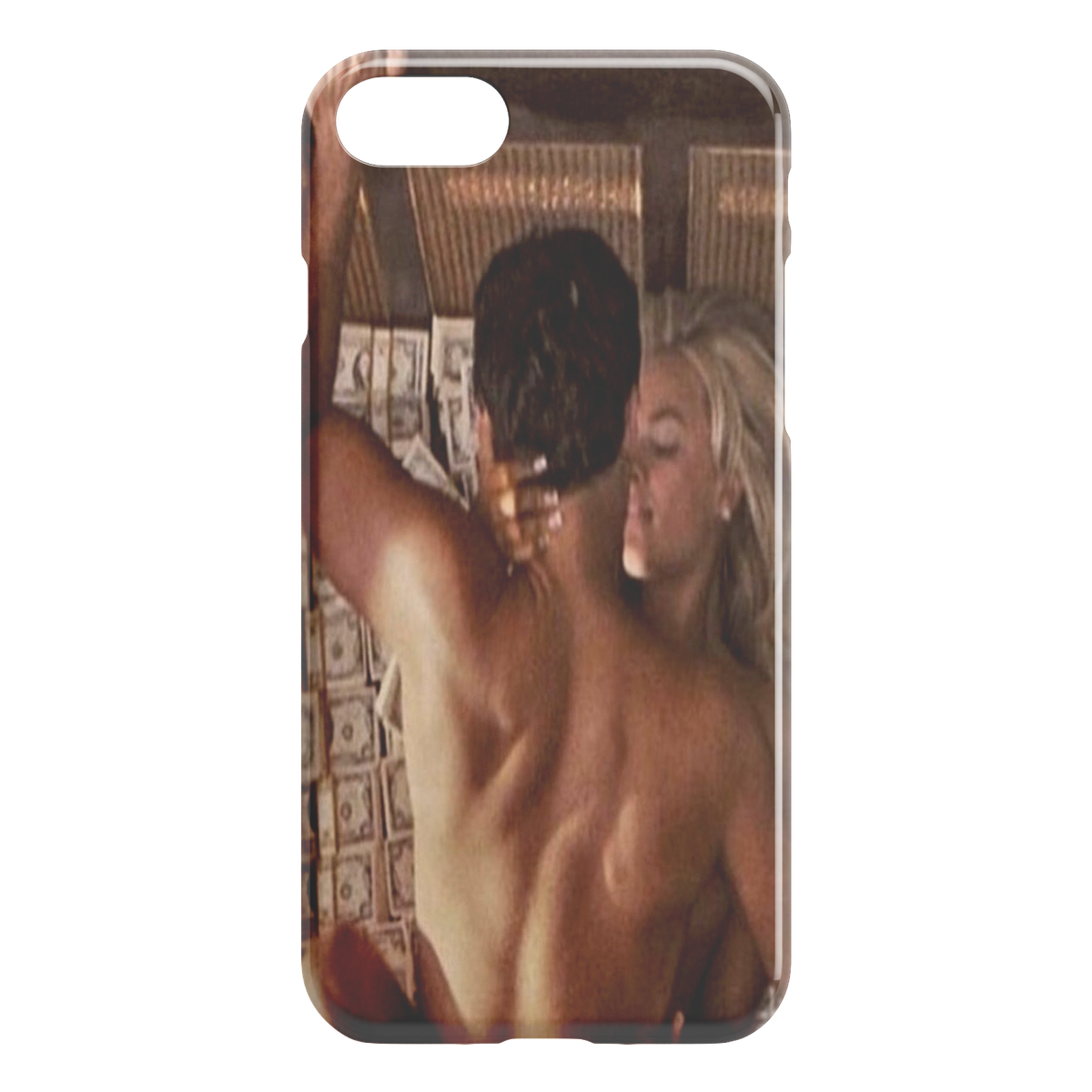 Pussy Money Greed iPhone Case