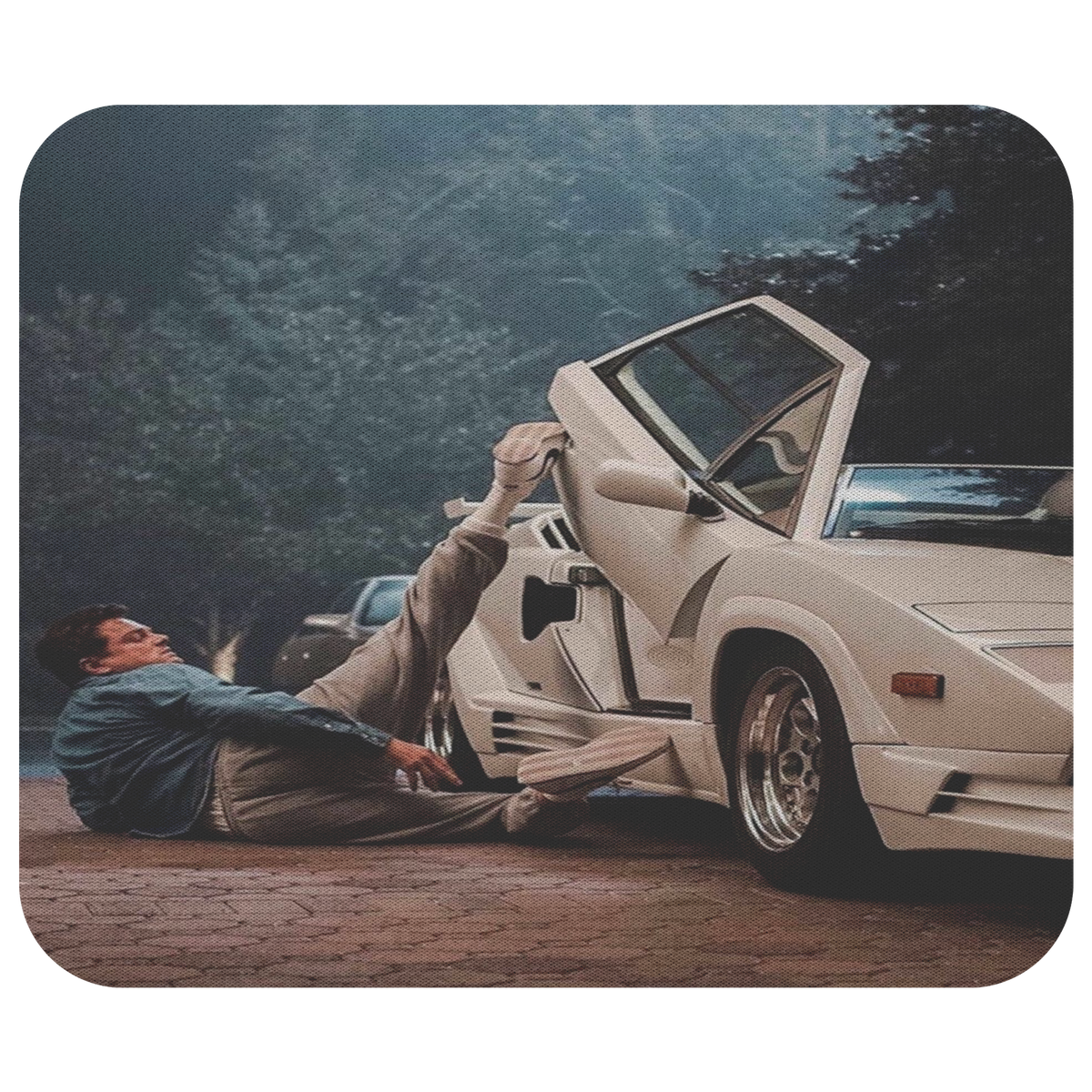 Lamborghini Wolf Mouse Pad