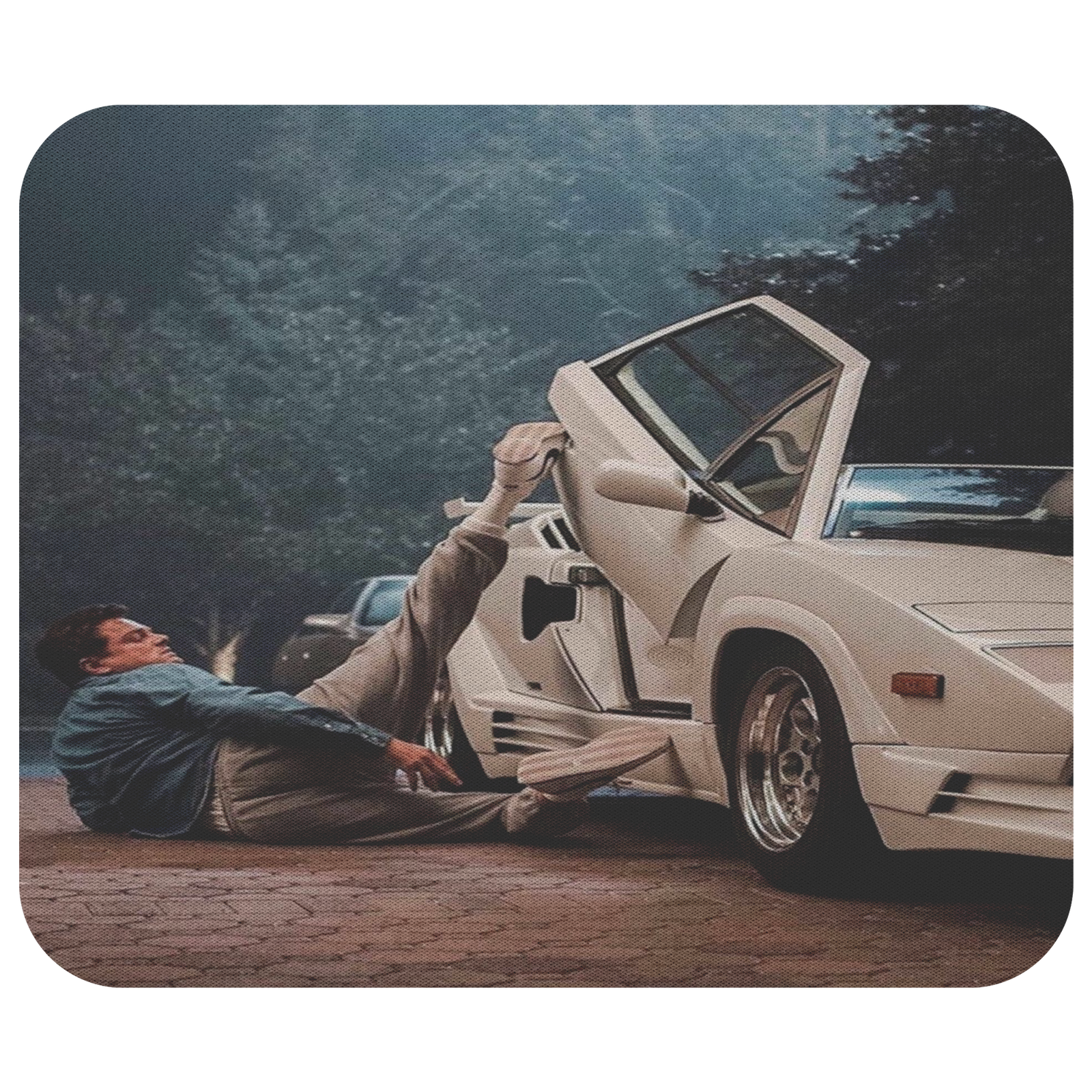 Lamborghini Wolf Mouse Pad