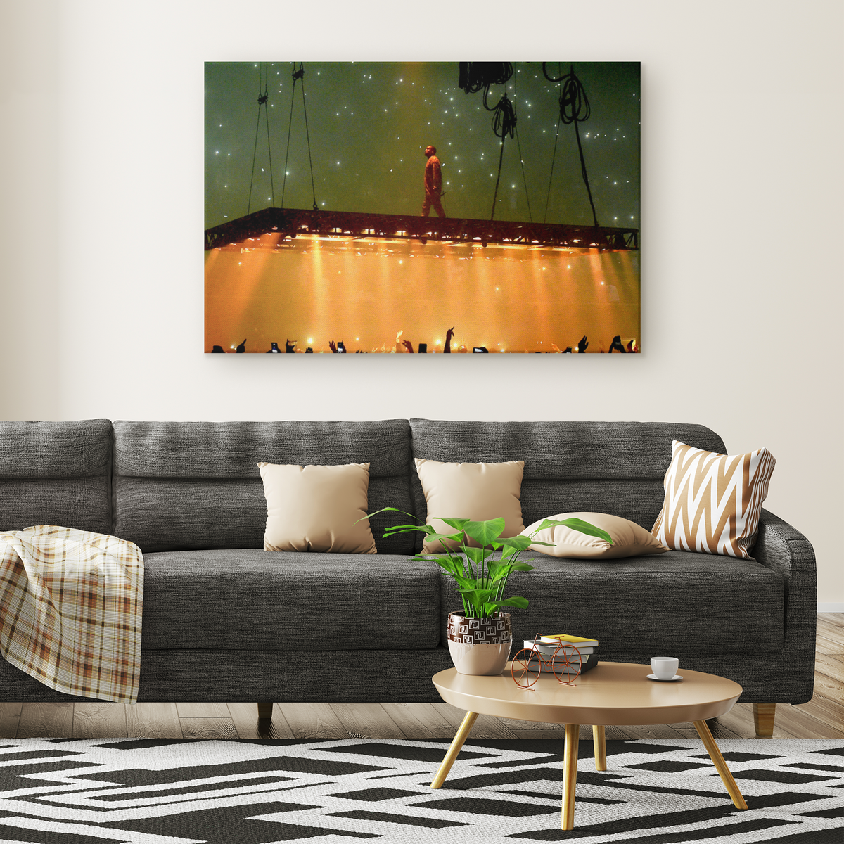 Saint Pablo Tour Canvas Wall Art