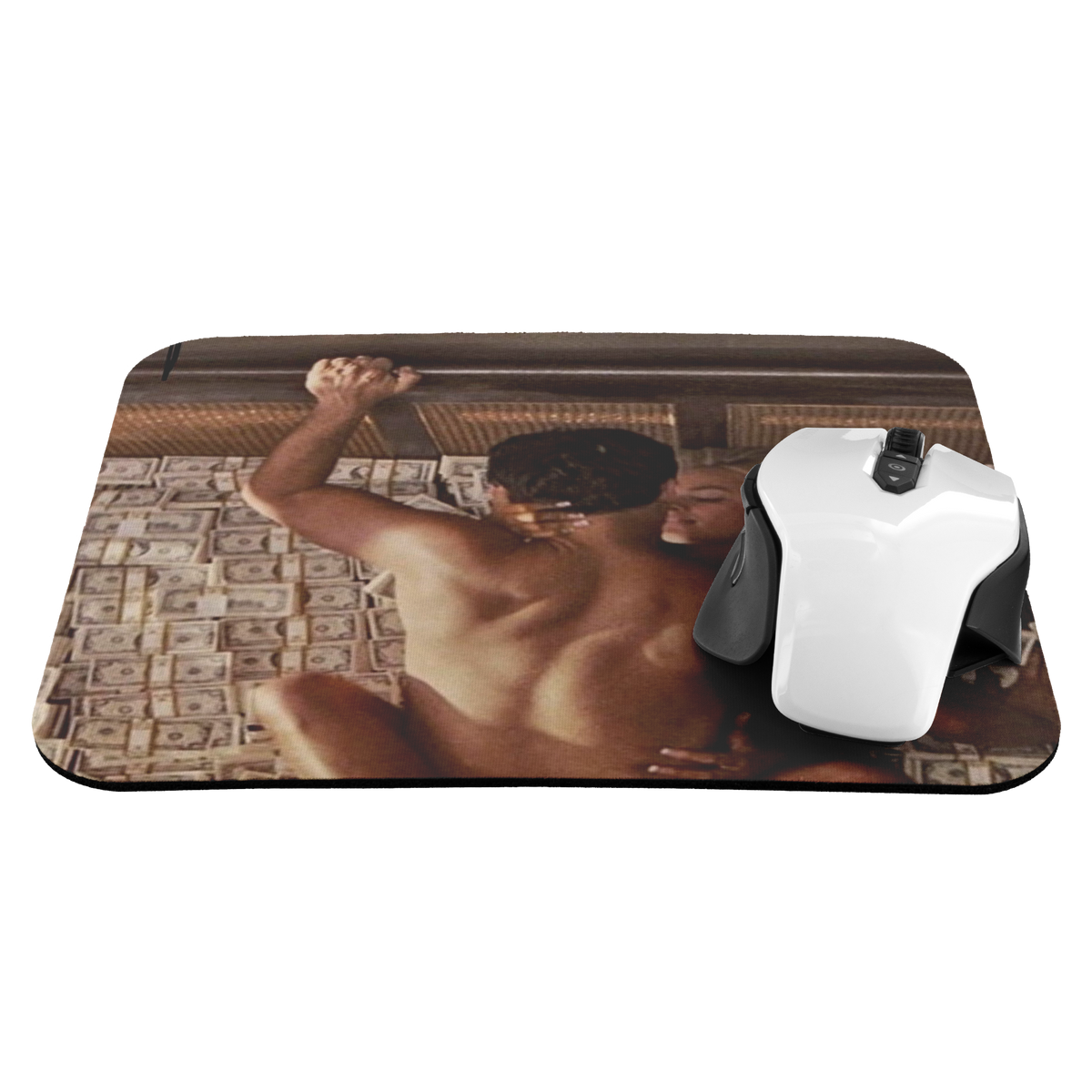 Pussy Money Greed Mouse Pad