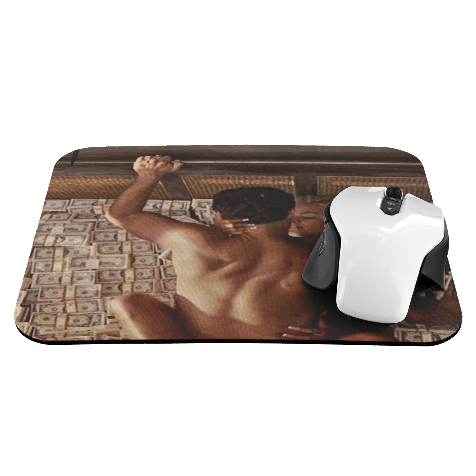Pussy Money Greed Mouse Pad
