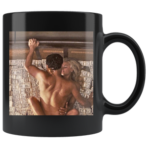Pussy Money Greed Coffee Mug