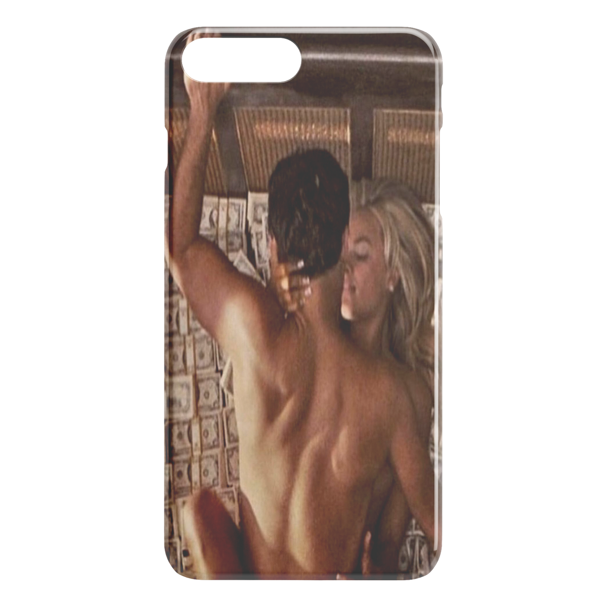 Pussy Money Greed iPhone Case