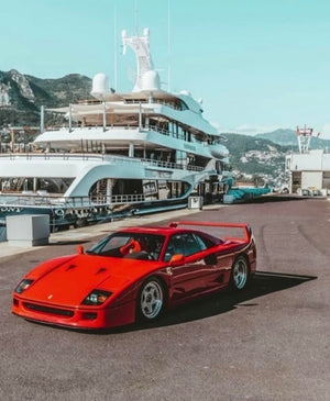Ferrari F40 Yacht Tee