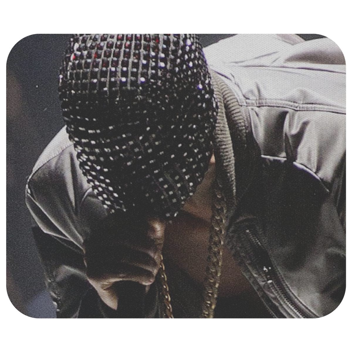 Yeezus Mask Mousepad