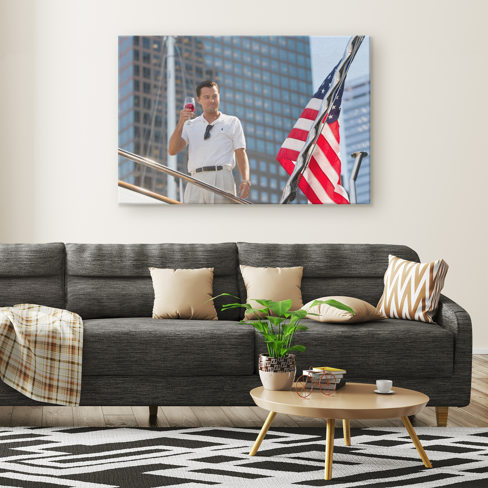 American Dream Canvas Wall Art