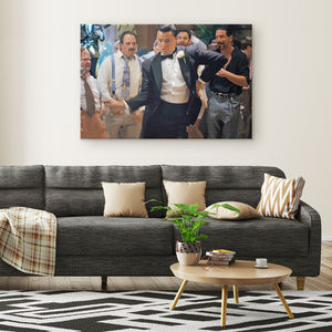 Wolf Dance Canvas Wall Art