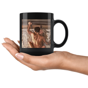 Pussy Money Greed Coffee Mug