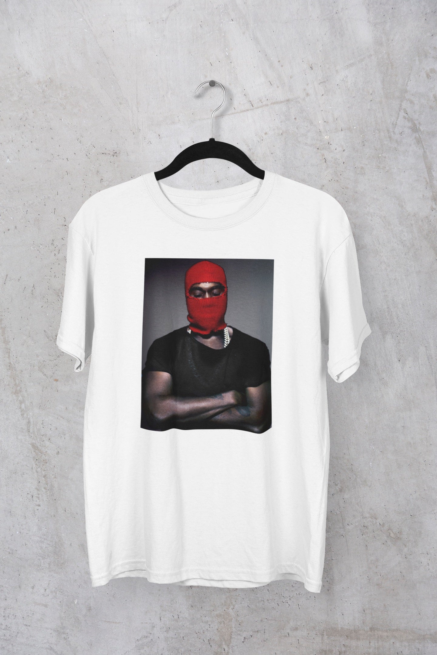 Red Ski Mask Tee