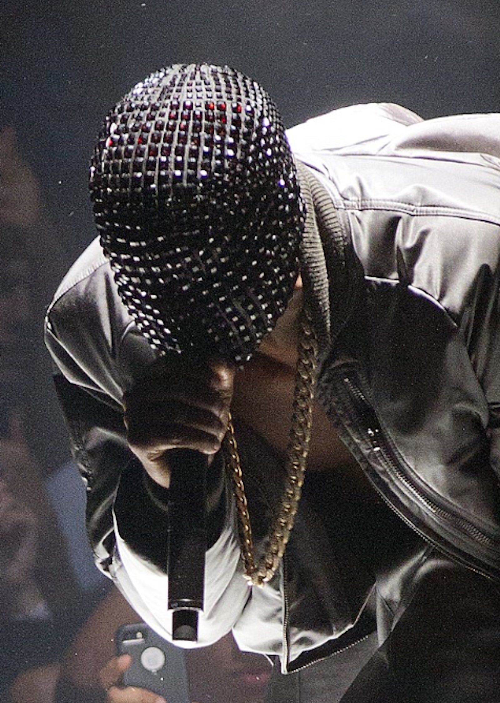 Yeezus Mask Hoodie