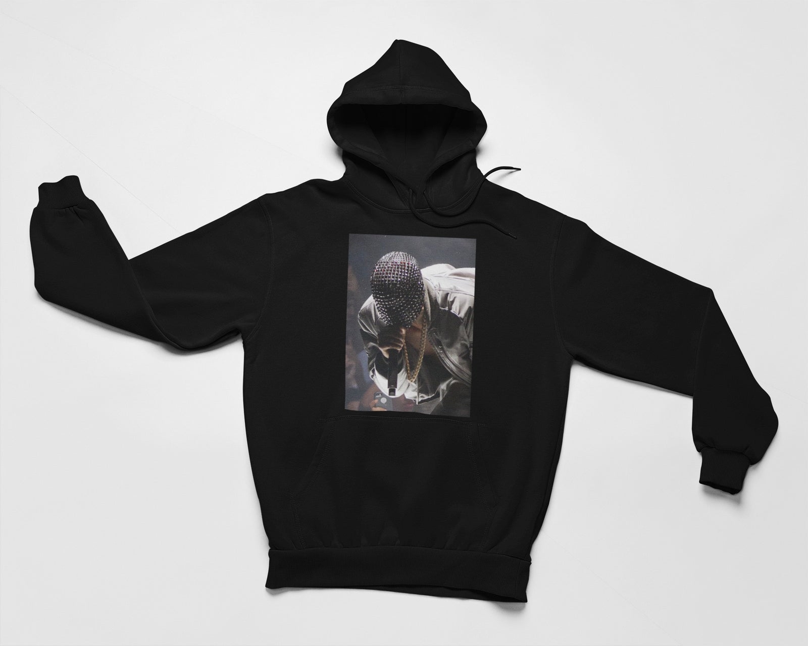 Yeezus Mask Hoodie