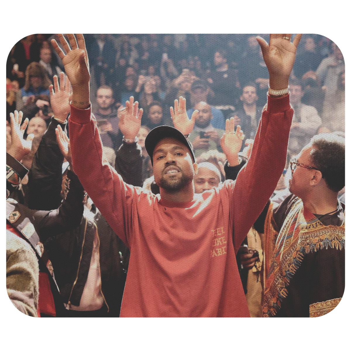 Father Stretch My Hands Mousepad