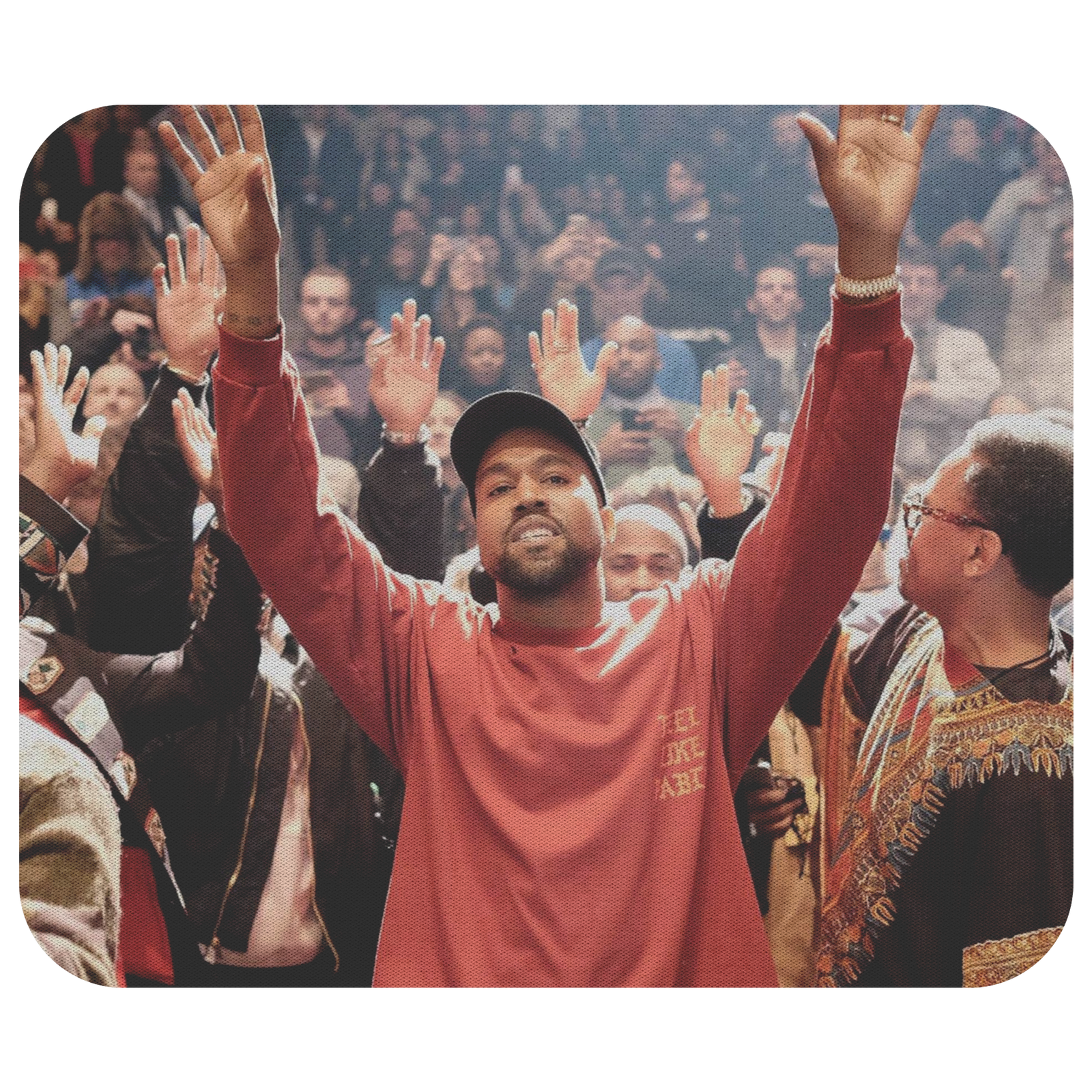 Father Stretch My Hands Mousepad