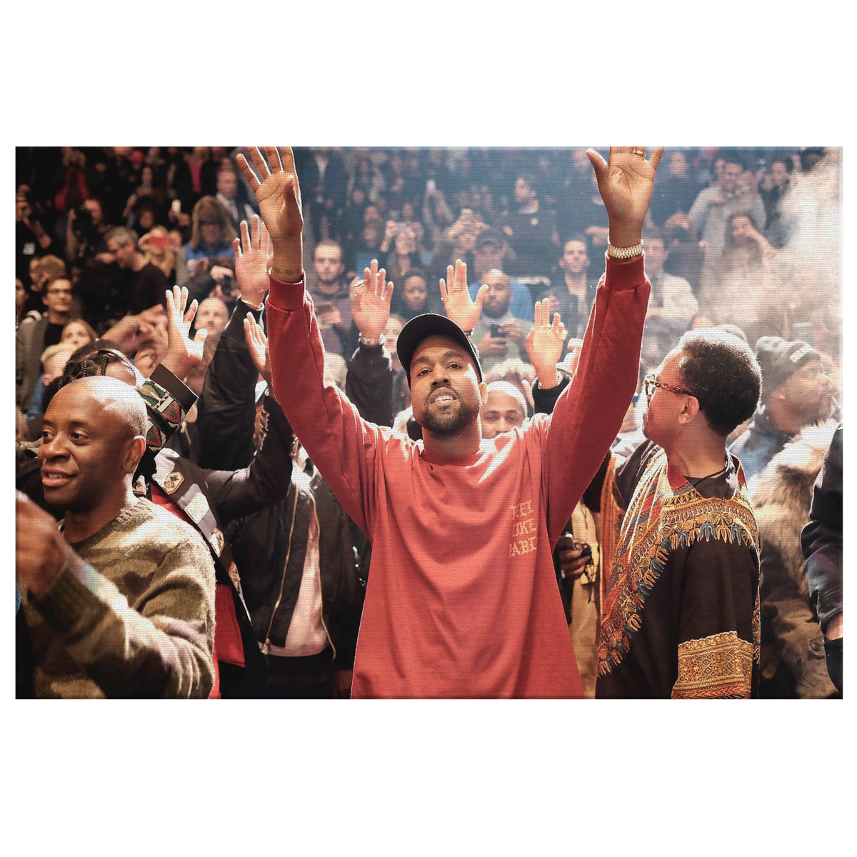 Father Stretch My Hands Canvas Wall Art