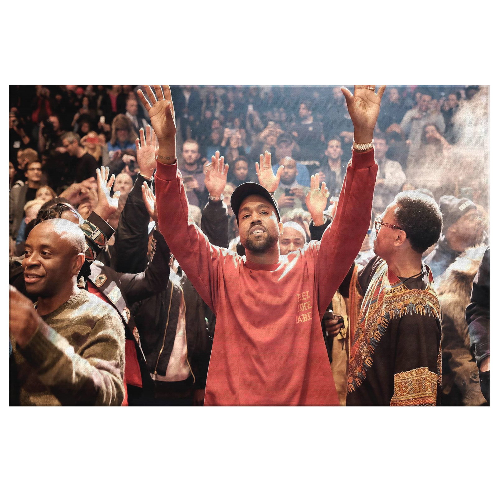 Father Stretch My Hands Canvas Wall Art