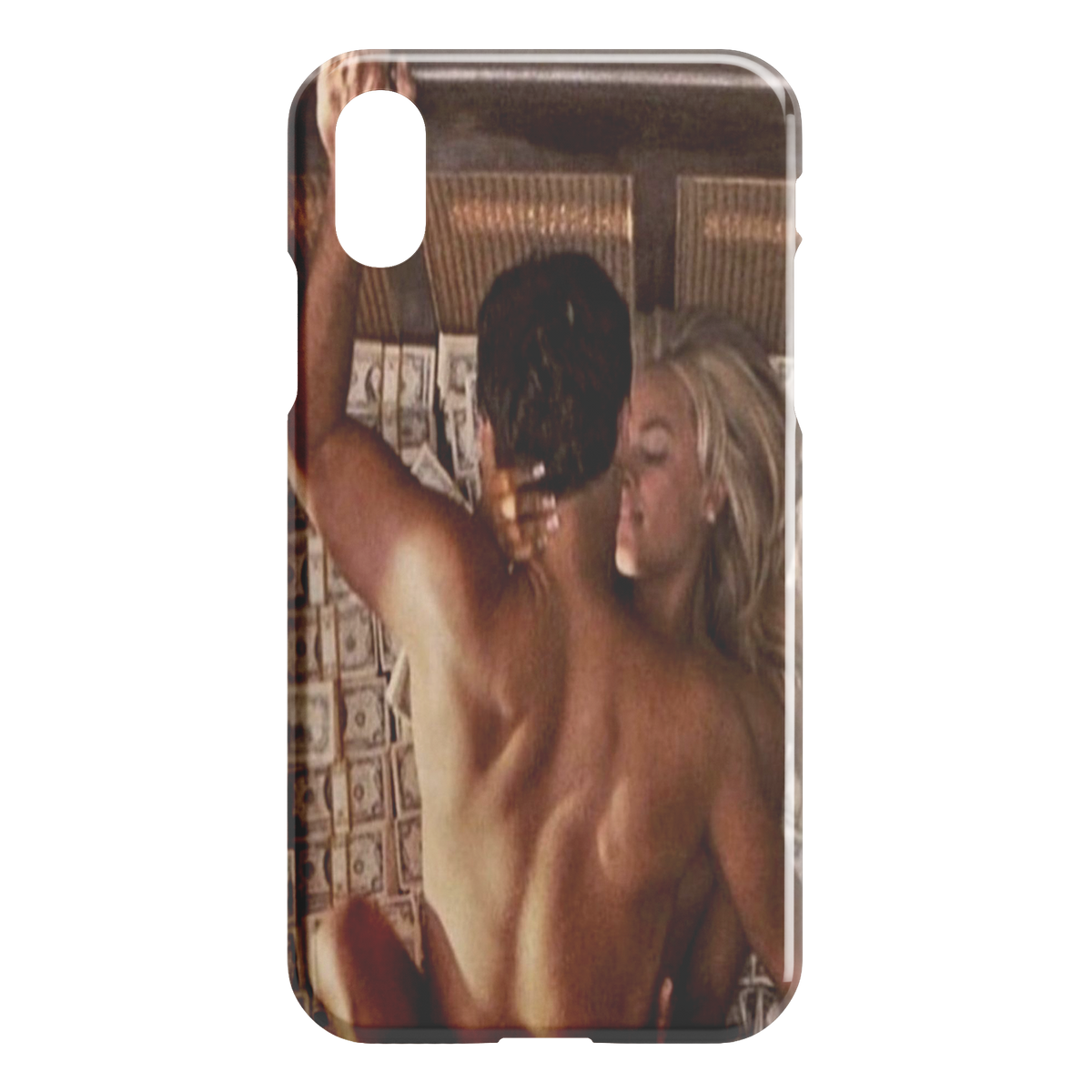 Pussy Money Greed iPhone Case