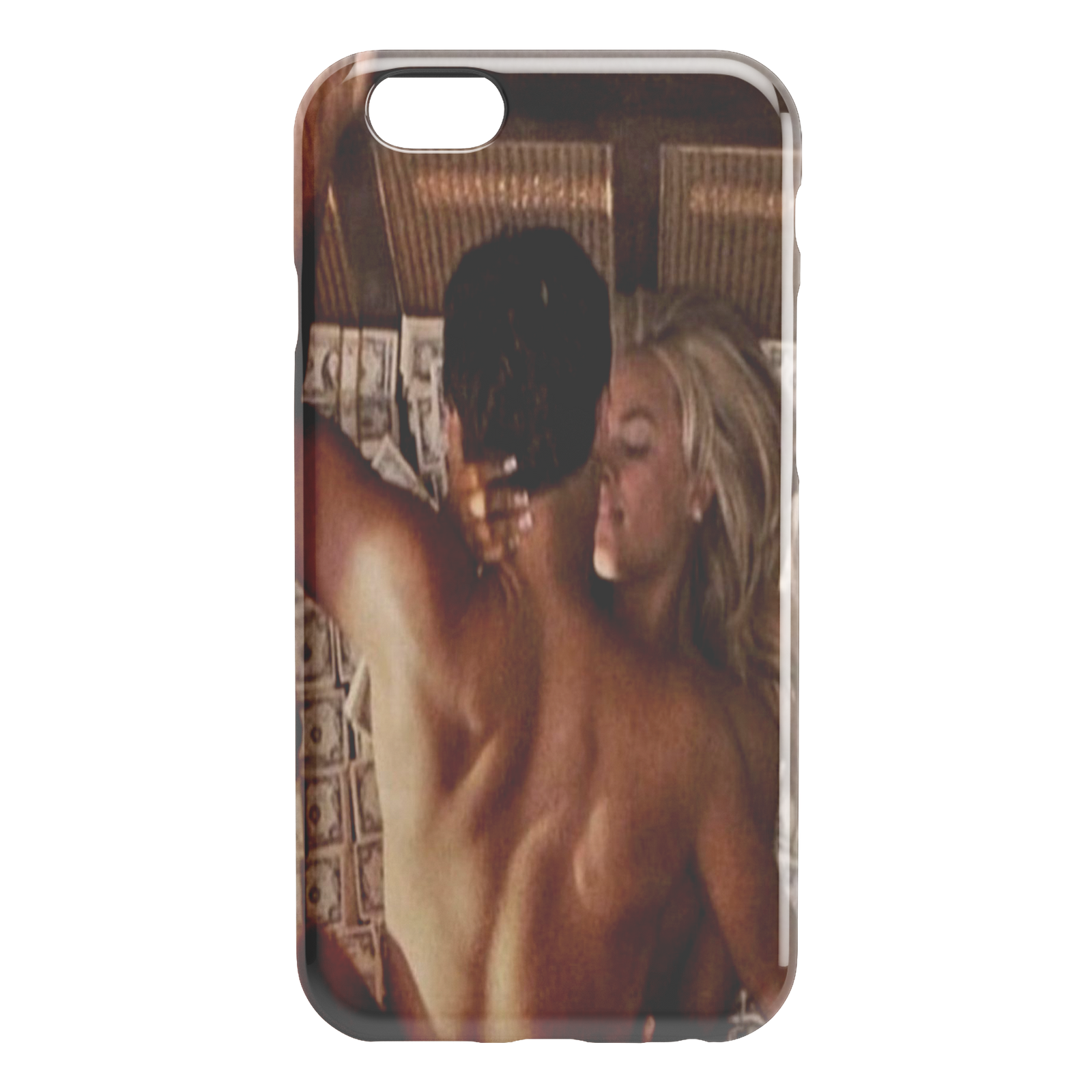 Pussy Money Greed iPhone Case