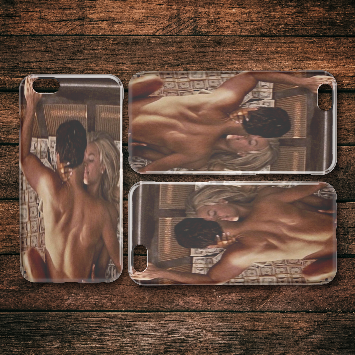 Pussy Money Greed iPhone Case