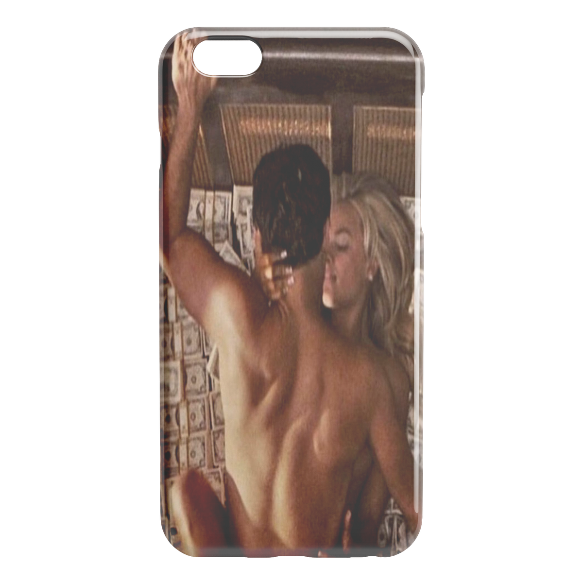 Pussy Money Greed iPhone Case