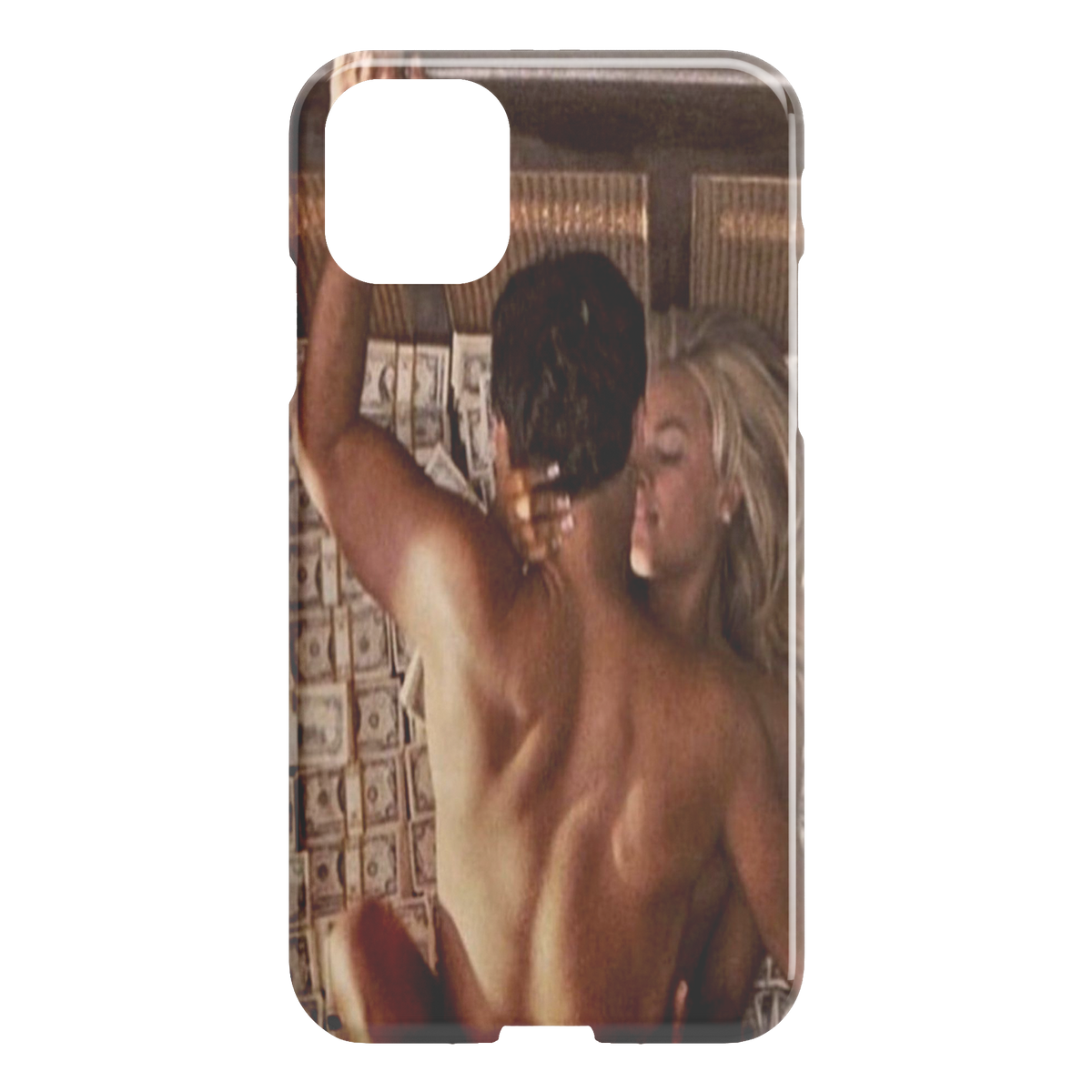Pussy Money Greed iPhone Case