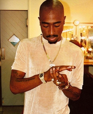 Tupac Shakur - All Gold Everything Tee