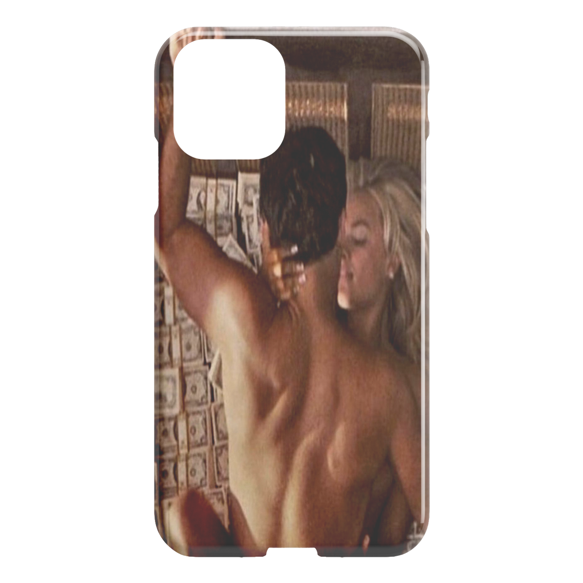 Pussy Money Greed iPhone Case