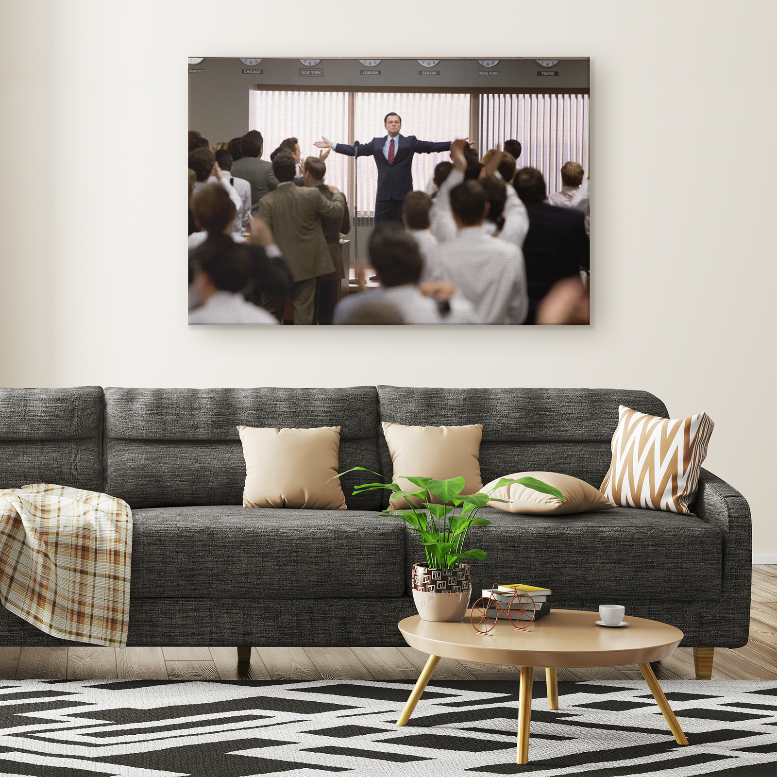 I'm Not Fucking Leaving Canvas Wall Art
