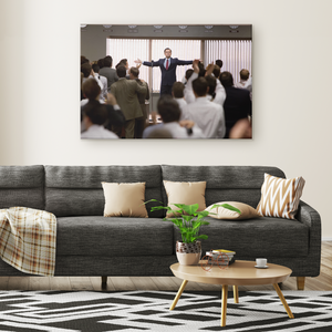 I'm Not Fucking Leaving Canvas Wall Art