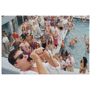 Pool Party Canvas Wall Art