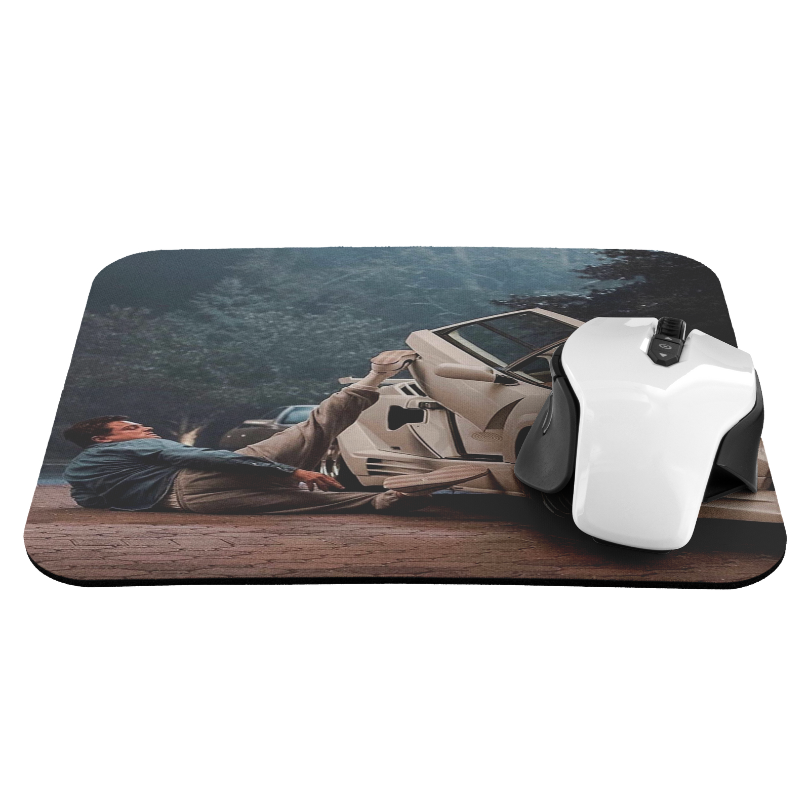 Lamborghini Wolf Mouse Pad